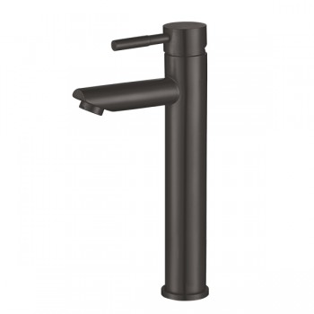 MIXXUS SUS-001-HIGH BLACK Змішувач для умивальника з нерж. сталі SUS304 (10 шт