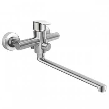 ZERIX JAX-006 (EURO) Змішувач для ванни з нерж. сталі SUS304 ZERIX JAX-006 (EURO) Змішувач для ванни з нерж. сталі SUS304