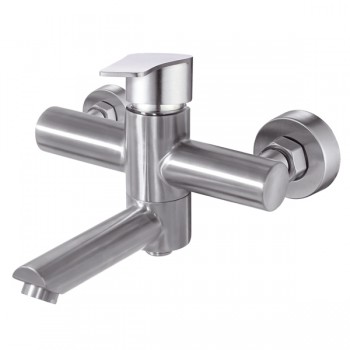 ZERIX JAX-009 (EURO) Змішувач для ванни з нерж. сталі SUS304 ZERIX JAX-009 (EURO) Змішувач для ванни з нерж. сталі SUS304