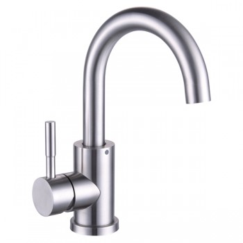 ZERIX LUX-001 Змішувач для умивальника з нерж. сталі SUS304 (10 шт/ящ) ZERIX LUX-001 Змішувач для умивальника з нерж. сталі SUS304 (10 шт/ящ)