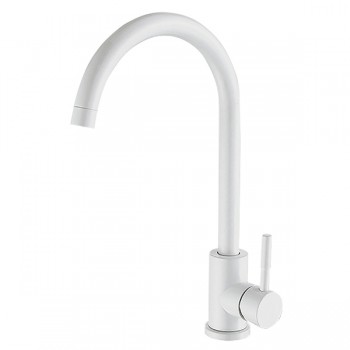 MIXXUS SUS-011-2 WHITE Змішувач для кухні з нерж. сталі SUS304 (10 шт/ящ)