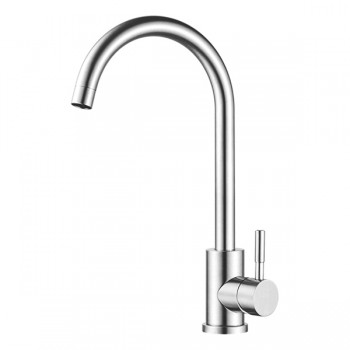 CHAMPION SUS-011 CHROME Змішувач для кухні з нерж. сталі CHAMPION SUS-011 CHROME Змішувач для кухні з нерж. сталі