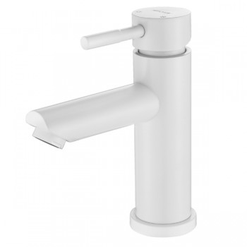 MIXXUS SUS-001-A WHITE Змішувач для умивальника з коротким виливом з нерж. сталі SUS304 (10 шт/ящ) MIXXUS SUS-001-A WHITE Змішувач для умивальника з коротким виливом з нерж. сталі SUS304 (10 шт/ящ)