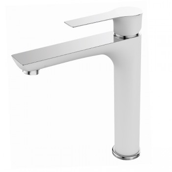 MIXXUS PREMIUM EVA 001 HIGH (WHITE) Змішувач для умивальника (кол. білий) (10 шт/ящ) MIXXUS PREMIUM EVA 001 HIGH (WHITE) Змішувач для умивальника (кол. білий) (10 шт/ящ)
