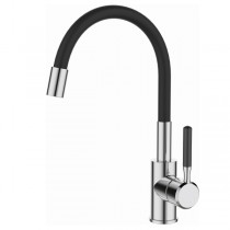 MIXXUS PREMIUM RIO 011 REFL. BLACK Змішувач для кухні з силіконовим виливом (кол. чорн.) (10 шт/ящ) MIXXUS PREMIUM RIO 011 REFL. BLACK Змішувач для кухні з силіконовим виливом (кол. чорн.) (10 шт/ящ)