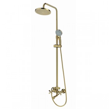MIXXUS PREMIUM RETRO GOLD-009-J душова колона зі змішувачем (6 шт/ящ) MIXXUS PREMIUM RETRO GOLD-009-J душова колона зі змішувачем (6 шт/ящ)