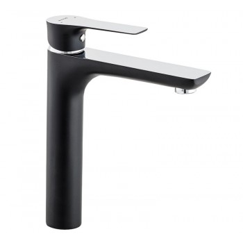 MIXXUS PREMIUM EVA 001 HIGH (BLACK) Змішувач для умивальника (кол. чорний) (10 шт/ящ) MIXXUS PREMIUM EVA 001 HIGH (BLACK) Змішувач для умивальника (кол. чорний) (10 шт/ящ)