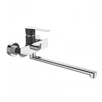 MIXXUS PREMIUM EVA 006 EURO (BLACK) Змішувач для ванни (кол. чорний) (10 шт/ящ)