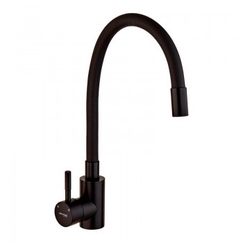 MIXXUS SEO-011 REFL. BLACK Змішувач для кухні із силікон. виливом із нерж. сталі SUS304 (10 шт/ящ) MIXXUS SEO-011 REFL. BLACK Змішувач для кухні із силікон. виливом із нерж. сталі SUS304 (10 шт/ящ)