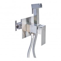 MIXXUS KUB-333 Змішувач для гіг. душа (з лійкою) з нерж. сталі SUS304 (12 шт/ящ)