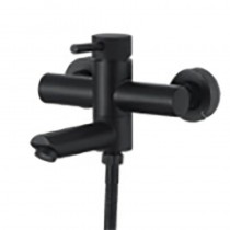 MIXXUS SUS-009 (EURO) BLACK Змішувач для ванни з нерж. сталі SUS304 (чорний) (10 шт/ящ)