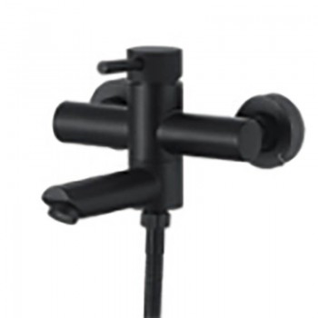 MIXXUS SUS-009 (EURO) BLACK Змішувач для ванни з нерж. сталі SUS304 (чорний) (10 шт/ящ)