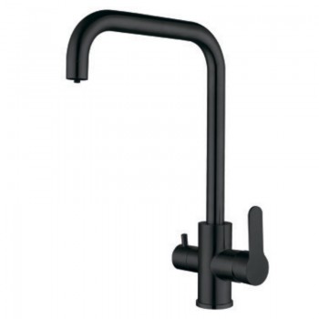 MIXXUS DAX-021-G BLACK Змішувач для кухні з нерж.сталі SUS304 з вих.для пит.води (кол. чорний)(10 шт MIXXUS DAX-021-G BLACK Змішувач для кухні з нерж.сталі SUS304 з вих.для пит.води (кол. чорний)(10 шт