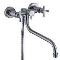 MIXXUS DVE-006-B (EURO) Змішувач для ванни з нерж. сталі SUS304 (12 шт/ящ)