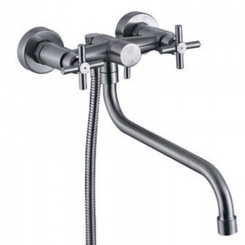 MIXXUS DVE-006-B (EURO) Змішувач для ванни з нерж. сталі SUS304 (12 шт/ящ) MIXXUS DVE-006-B (EURO) Змішувач для ванни з нерж. сталі SUS304 (12 шт/ящ)