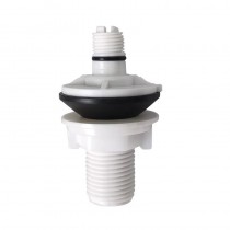 KOER KT-1402-1/2" Пластиковий штуцер до наповнювальної арматури для бачка унітазу під.1/2"(20шт/ящ)