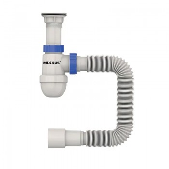 MIXXUS SU-06-A 1 1/2"x40 Сифон для умивальника з пластиковим випуском (25 шт/ящ) MIXXUS SU-06-A 1 1/2"x40 Сифон для умивальника з пластиковим випуском (25 шт/ящ)