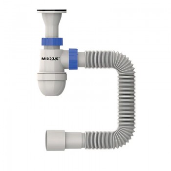 MIXXUS SU-02-A 1 1/2"x40 Сифон для умивальника з литим випуском (25 шт/ящ) MIXXUS SU-02-A 1 1/2"x40 Сифон для умивальника з литим випуском (25 шт/ящ)