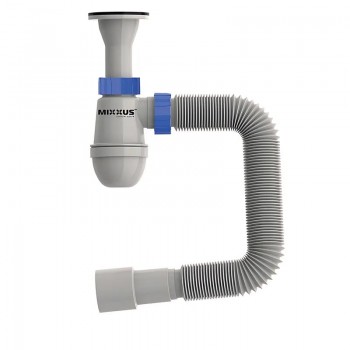 MIXXUS SU-09-A 1 1/4"x32 Сифон для умивальника з литим випуском (25 шт/ящ) MIXXUS SU-09-A 1 1/4"x32 Сифон для умивальника з литим випуском (25 шт/ящ)