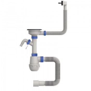 MIXXUS SK-05-BL 3 1/2"x40 Сифон д/кух.з пласт.сіткою,відв.для пр.маш.,гнучк.прямок.перел.(15 шт/ящ) MIXXUS SK-05-BL 3 1/2"x40 Сифон д/кух.з пласт.сіткою,відв.для пр.маш.,гнучк.прямок.перел.(15 шт/ящ)