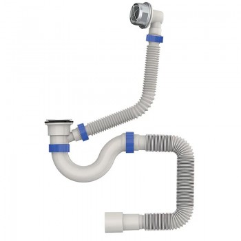 MIXXUS SV-03-A 1 1/2" Сифон для ванни прямоточний з пластиковим випуском та переливом (20 шт/ящ) MIXXUS SV-03-A 1 1/2" Сифон для ванни прямоточний з пластиковим випуском та переливом (20 шт/ящ)