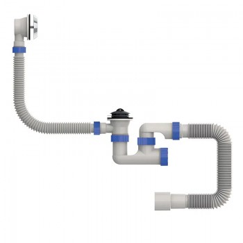 MIXXUS SV-02-A 1 1/2" Сифон для ванни з ревізією, випуском та переливом (20 шт/ящ) MIXXUS SV-02-A 1 1/2" Сифон для ванни з ревізією, випуском та переливом (20 шт/ящ)