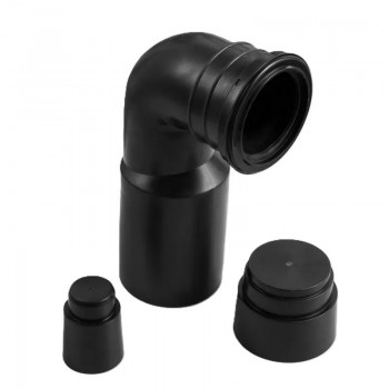 KOER KT-0707 Коліно стоку з кріпл. інст. для KT-0401, KT-0403, KT-0404, KT-0405 (20 шт/ящ) KOER KT-0707 Коліно стоку з кріпл. інст. для KT-0401, KT-0403, KT-0404, KT-0405 (20 шт/ящ)