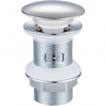 ZERIX BV-02 1 1/4'' Донний клапан д/раков. б/перел. автомат. СLICK-СLACK (кол.хром) (20 шт/ящ)
