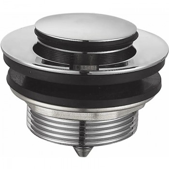 ZERIX BV-07 1 1/2'' Донний клапан для ванни автомат СLICK-СLACK (Кол.хром) (20 шт/ящ)