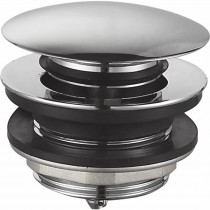 ZERIX BV-08 1 1/2'' Донний клапан для ванни автомат СLICK-СLACK (Кол.хром) (20 шт/ящ)