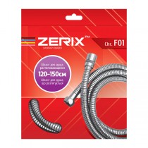 Шланг для гігієнічного душу Zerix F01 120см розтяжний Шланг для гігієнічного душу Zerix F01 120см розтяжний