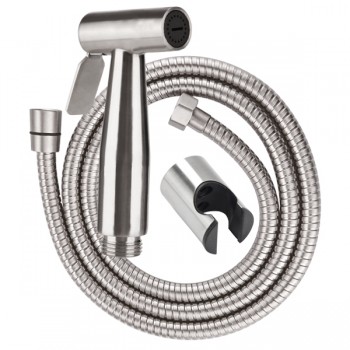ZERIX BIDET SET-007 SUS Набір для гігієн. душу з нерж. сталі SUS304 (40 шт/ящ)