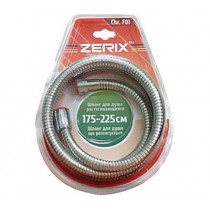ZERIX Шланг Chr.F01 розтяжний 175см упаковка БЛІСТЕР (48 шт/ящ) ZERIX Шланг Chr.F01 розтяжний 175см упаковка БЛІСТЕР (48 шт/ящ)