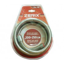 ZERIX Шланг Chr.F01 розтяжний 200см упаковка БЛІСТЕР (48 шт/ящ) ZERIX Шланг Chr.F01 розтяжний 200см упаковка БЛІСТЕР (48 шт/ящ)
