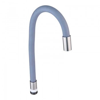 MIXXUS SPO-06.SUS REFL.GRAY Вилив силікон. для змішувача із нерж. ст. SUS304 (колір сірий)(50 шт/ящ) MIXXUS SPO-06.SUS REFL.GRAY Вилив силікон. для змішувача із нерж. ст. SUS304 (колір сірий)(50 шт/ящ)