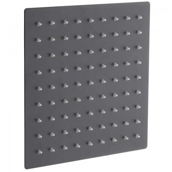 MIXXUS SH-06.SUS-20x20cm BLACK Лійка для душу стельова з нерж. сталі SUS304 (30 шт/ящ)