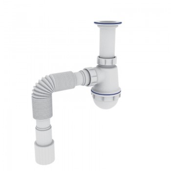 ZERIX SK-01-A 1 1/2"x40 Сифон для кухні з литим випуском (45 шт/ящ) ZERIX SK-01-A 1 1/2"x40 Сифон для кухні з литим випуском (45 шт/ящ)