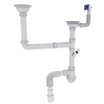 ZERIX SK-03-A 3 1/2"x40 Сифон ПОДВІЙН.для кух.з різьб.вип.,відв.для пр.маш.та прям.перел. (17 шт/ящ) ZERIX SK-03-A 3 1/2"x40 Сифон ПОДВІЙН.для кух.з різьб.вип.,відв.для пр.маш.та прям.перел. (17 шт/ящ)