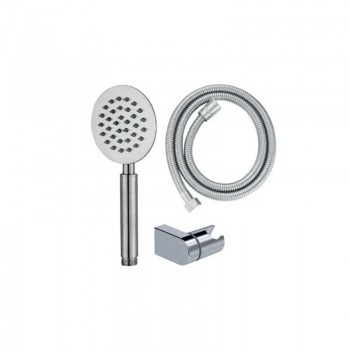 MIXXUS SHOWER SET-01.SUS Душ.набір з нерж.ст. SUS304 (шланг, лійка, кронштейн)(УП.БЛІСТЕР)(60 шт/ящ)