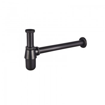MIXXUS SIPHON-01 BLACK Сифон для умивальника 1 1/4'' (Колір чорний) MIXXUS SIPHON-01 BLACK Сифон для умивальника 1 1/4'' (Колір чорний)