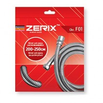 Шланг для душу Zerix F01 200-250 см КОРОБКА Шланг для душу Zerix F01 200-250 см КОРОБКА