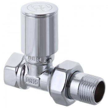 KOER KR.532 - 1/2" Кран для сушки для рушників прямий (60 шт/ящ) KOER KR.532 - 1/2" Кран для сушки для рушників прямий (60 шт/ящ)