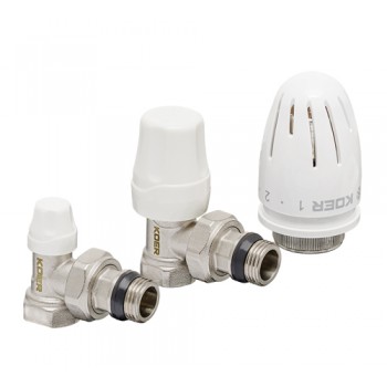 KOER SET-11 - 1/2"x1/2" Комплект для підключення радіатора (кутовий) з термоголовкою ВН (20 шт/ящ) KOER SET-11 - 1/2"x1/2" Комплект для підключення радіатора (кутовий) з термоголовкою ВН (20 шт/ящ)