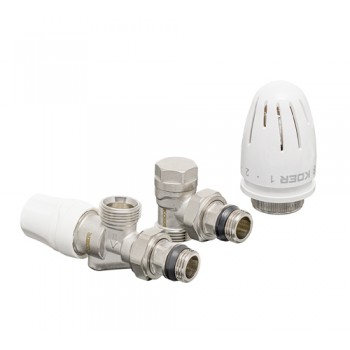 KOER SET-16 - 1/2"x3/4" Комплект для підключення радіатора (осьовий) з термоголовкою ПН (20 шт/ящ) KOER SET-16 - 1/2"x3/4" Комплект для підключення радіатора (осьовий) з термоголовкою ПН (20 шт/ящ)