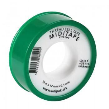 UNIPAK Miditape (ФУМ стрічка) 13,2 М * 0,1 mm * 12mm (250 шт / ящ) UNIPAK Miditape (ФУМ стрічка) 13,2 М * 0,1 mm * 12mm (250 шт / ящ)