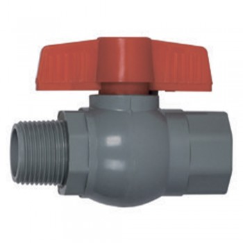 PLAMIX PVM - 1/2" PVC ГШМ (grey+red) (250 шт/ящ, 25 шт/пакет)