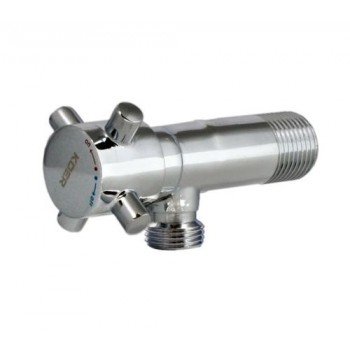 KOER вентиль хром 517 1/2"x1/2"