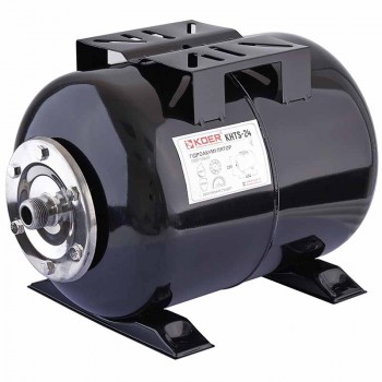 KOER KHTS-80 Гідроакумулятор горизонтальний 80л (корпус-сталь 1,2мм), фланець-нержавійка (1 шт/ящ) KOER KHTS-80 Гідроакумулятор горизонтальний 80л (корпус-сталь 1,2мм), фланець-нержавійка (1 шт/ящ)
