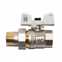 KOER кран з американкою 3/4 White