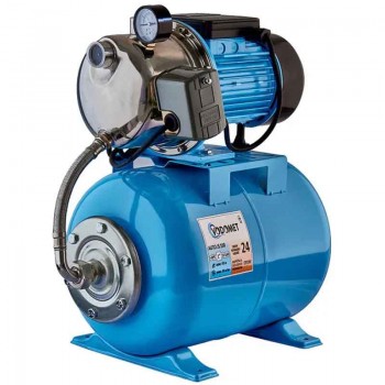 VODOMET AUTO JS100 Насосна станція Н=45М, Q=3кбМ, P=1100 Вт, 1" (корпус - нерж) (1 шт/ящ) VODOMET AUTO JS100 Насосна станція Н=45М, Q=3кбМ, P=1100 Вт, 1" (корпус - нерж) (1 шт/ящ)